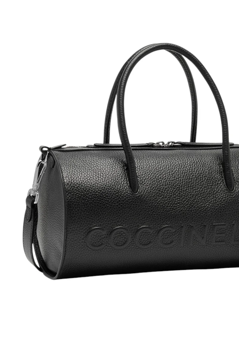 COCCINELLE Black MYRTHA MAXI LOG Top Handle Bag for Women | Best Price UAE